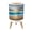 Color 4, variant on Small Trash Can with Lid Serene Beach Sunset Seagulls Gentle Waves Coastal Tropical 1.8 Gallon Dog Proof Trash Can Round Garbage Can Waste Bin Wastebasket for Bathroom Bedroom Living Room