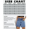 thumbnail image 4 of Summer High Waist Women Casual Jeans Denim Pants Shorts, 4 of 4