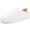 White, variant on STQ White Sneakers for Women Breathable Womens Tennis Shoes Lightweight Knit Casual Slip on Shoe for College Student Nurse Summer Spring Travel Essentials White Size 9.5