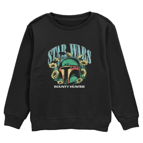 Boy's Star Wars Floral Bounty Hunter Sweatshirt