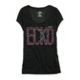 thumbnail image 2 of Ecko Unltd. Camiseta estampada azteca con cuello redondo para mujer, negra, mediana Ecko Unltd. Camiseta gráfica, 2 of 2