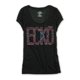 thumbnail image 2 of Ecko Unltd. Camiseta estampada azteca con cuello redondo para mujer, negra, mediana Ecko Unltd. Camiseta gráfica, 2 of 2