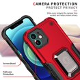 thumbnail image 1 of Flag Style Colorful Phone Case For Iphone 11 With Stereo Stand, Comes With Magnetic Attraction, Anti-slip, Shock-proof, Camera Protection, 1 of 1