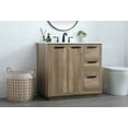 thumbnail image 3 of Elegant Lighting VF19436NT Blake 36" Free Standing Single Basin Vanity Set - Wood, 3 of 4