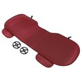thumbnail image 1 of Cojín de asiento trasero de Coche Unique Bargains Vino Rojo PU, 1 of 1