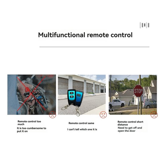 Garage Door Remote Control 433.92 Mhz Rolling Door Remote Control