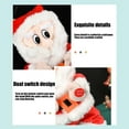 thumbnail image 5 of ​11.8" Electric Dancing Santa Claus - Battery Operated Singing Christmas Decor w/ Music, Motion & Lights (Red Plastic)​​ red, 5 of 6