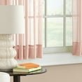 thumbnail image 3 of Mainstays Marjorie Sheer Voile Curtain, Single Panel, Blush, 59" W x 63" L, 3 of 4