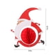 thumbnail image 3 of Xihbxyly Adorno Navideño Colgante, Diseño de Papá Noel, Alce y Muñeco de Nieve, Decoración para Fiestas, Uso Interior y Exterior, Versátil, Fácil Instalación, 35 X 29 Cm, 42 X 22 Cm, 38 X 22 Cm, 3 of 7