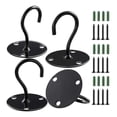 thumbnail image 1 of Iron Hook Ceiling Hanging Hook Potted Plant Balcony Flower Basket Hanging Hook Hooks Clothes Hook With Screws Metal Ceiling Hooks To Hang P, 1 of 4