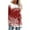 Wine, variant on Christmas Tops for Women Long Sleeve T Shirts Christmas Tree Print Crew Neck Printed Flower Loose Side Split Tunic Santa Xmas Tees Blouses