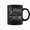 Black, variant on I Wear Zebra For Mom Rare Disease Awareness Coffee Mugs