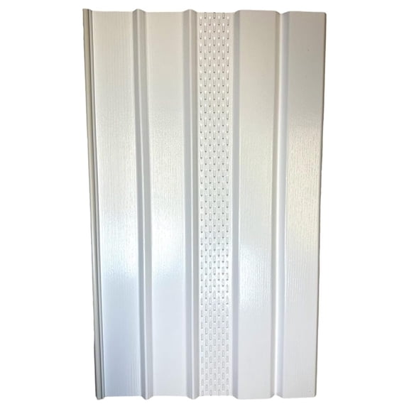 HYWMLY Mobile Home Skirting Vinyl Underpinning Vented Panel White 16" W x 46" L (8 Pack)