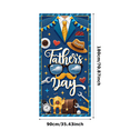 thumbnail image 2 of Decorative Design Father's Day Celebration Banner Festive Style Men's Accessories Polyester Background for Father's Day Event Party Decoration Gift, 2 of 7