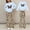 Blue, variant on Spazoro Girls Outfit Set, Loose Fit Crewneck Animal Print Elastic Waist Long Sleeve Flared Leg Casual Graphic Top and Pants 2 Piece Outfits Black Size 11-12