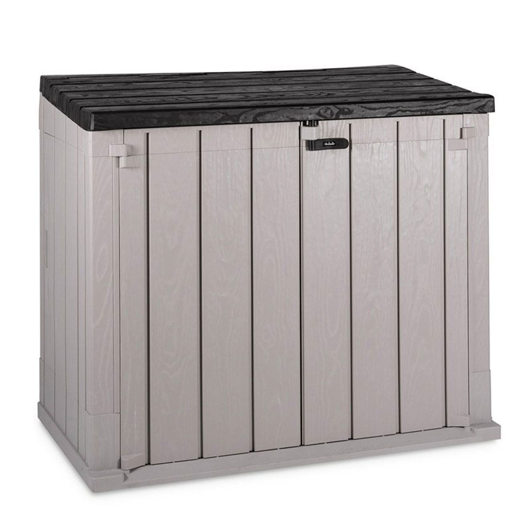 Toomax Stora Way All Weather XL 5' x 3' Storage Shed Cabinet, Taupe
