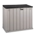 thumbnail image 2 of Toomax Stora Way All Weather XL 5' x 3' Storage Shed Cabinet, Taupe, 2 of 11