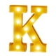 thumbnail image 2 of Letrero con letras LED iluminadas para decoración del hogar, fiestas, bodas, letras iluminadas, letrero con letras del alfabeto a pilas, para decoración de fiestas de cumpleaños y Navidad, luz de adve, 2 of 4