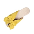 thumbnail image 1 of Zapatillas Abiertas Del Dedo Del Pie de las Mujeres Redonda Del Dedo Del Pie Diseño de Arco Plano, Tela de Lino-Como Mulas Casuales para Primavera Verano, 1 of 9