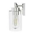 thumbnail image 4 of Hunter - Hartland 4-light Brushed Nickel, Medium Size Vanity Light, Dimmable, Transitional Style, for Bedrooms, Dining, Living Rooms - 13080, 4 of 6