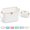 White, variant on Waterproof Purse - Jellybean Waterproof Bag That Opens Into A Box, Foldable Hygge Jellybean Bag,Silicone Jelly Bean Bag,Jelly Bean Purse,Jellybean Beach Bag,Shoulder Strap Randow Color