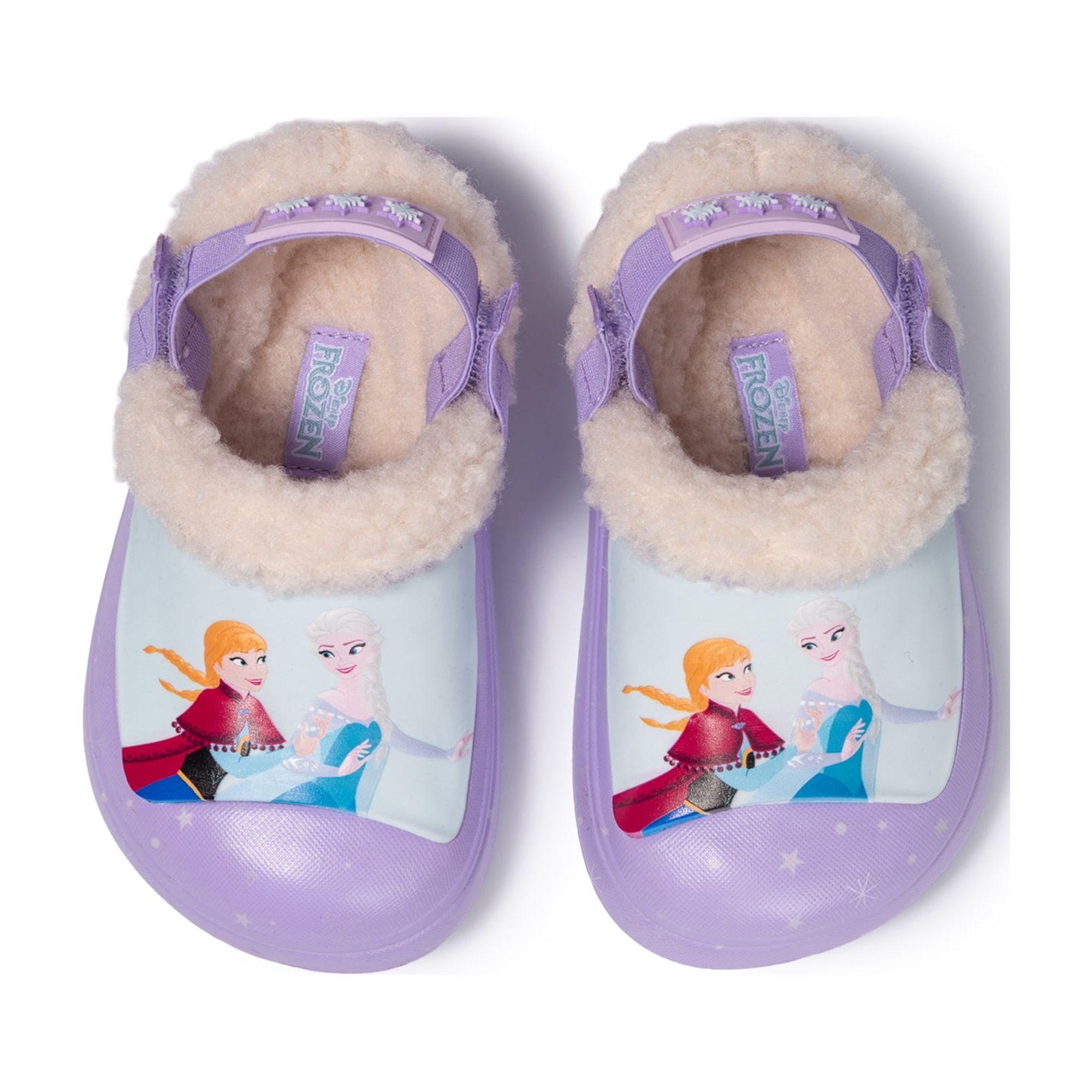 Frozen Toddler Faux Fur Lined Clogs