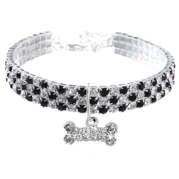 Zhuge Collar de decoración para mascotas, accesorio para gatos y perros, rango ajustable, collar para cachorros, gatos, accesorios de aseo para mascotas, S, A08