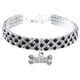 thumbnail image 1 of Zhuge Collar de decoración para mascotas, accesorio para gatos y perros, rango ajustable, collar para cachorros, gatos, accesorios de aseo para mascotas, S, A08, 1 of 3