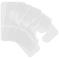 thumbnail image 2 of Miangastore Crochet d'Étiquette en PVC Transparent 100 Pcs 1.65X1.06X0.04 Po, 2 of 9