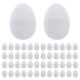 thumbnail image 5 of Huevos de Pascua para pintar, juguetes, manualidades, huevos sorpresa, huevos de Pascua blancos para 50 pcs, 5 of 8