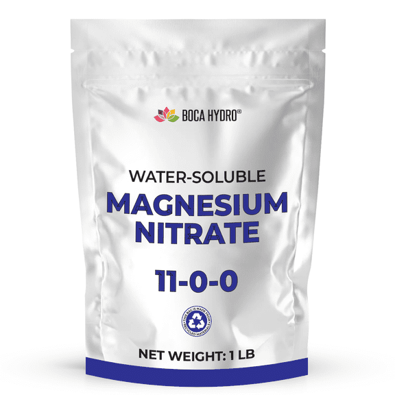Boca Hydro Magnesium Nitrate Water-Soluble Plant Nutrient Fertilizer, 1 lb