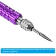 thumbnail image 3 of Unique Bargains Stainless Steel Badminton Grommet Remover Racquet Eyelets Nail Cone, Purple, 3 of 6