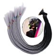 thumbnail image 2 of Electronicheart Tresses Colorées et Durables pour un Style Vibrant et Durable Noir Gris 1Ensemble, 2 of 6