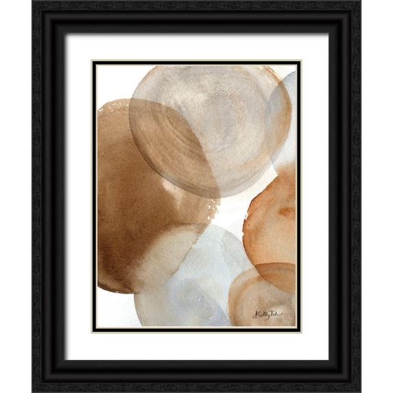 Talent, Kelley 19x24 Black Ornate Wood Framed with Double Matting Museum Art Print Titled - Woodland Heritage 1