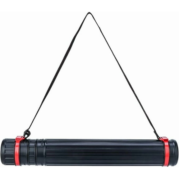 Small Poster Tube Storage 17“ to 27” Extendable for Documents Blueprints Artworks Scrolls