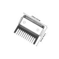 thumbnail image 4 of COOPHYA 4Pcs Black Clipper Guards Attachments for Hair Trimmer Professional Plastic and Stainless Steel Combs, 4 of 6