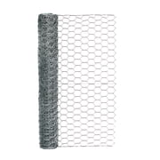 Expert Gardener Galvanized Steel Gray Poultry Netting, 24" x 25' Roll