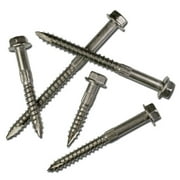 Simpson Structural Screws SDS25212SS-R25 1/4-Inch by 2-1/2-Inch with 1-1/2-Inch Threaded 316 Stainless Steel Screw, 25-Pack