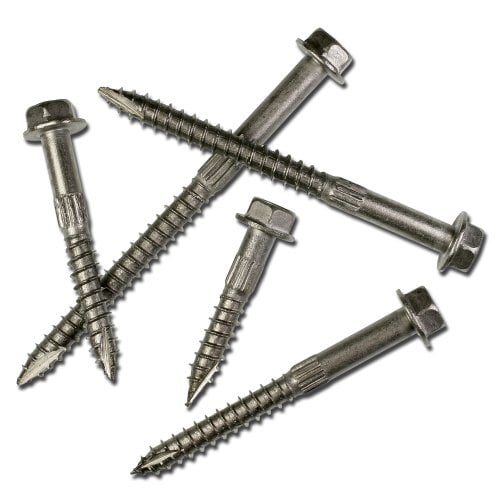 Simpson Structural Screws SDS25412-R10 Threaded Structural Wood Screw, 1/4-Inch by 4-1/2-Inch with 2-3/4-Inch