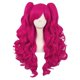 thumbnail image 1 of Double Ponytail Long Curly Hair Costume Cosplay Wig Little Pony Anime Party, 1 of 5