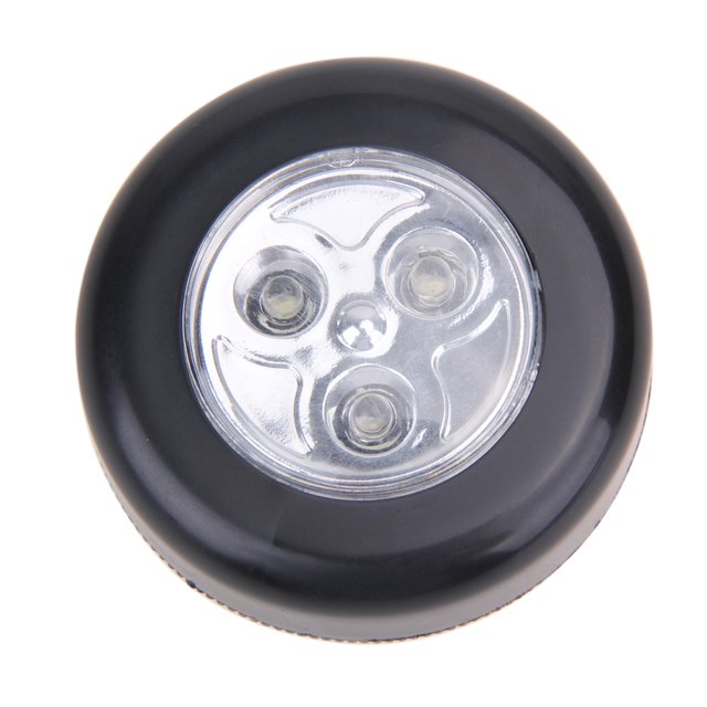 Luz Led Lámpara 3 LED alimentado por batería Stick Tap Touch Lamp Light Wall Kitchen Closet Lighti Tmvgtek Para estrenar