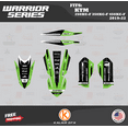 thumbnail image 4 of Kalair GFX Graphics Kit for KTM Enduro 4-Stroke 250 XC-F, 350 XC-F and 450 XC-F (2019-2022) Warrior Series, 4 of 5
