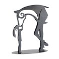 thumbnail image 5 of Kiss Horse Escultura Metal Caballo Estatua Antiguo Metal Arte Decoración (Kissing Horse), 5 of 5
