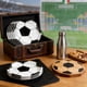 thumbnail image 5 of Decoración del hogar, decoración de habitaciones, decoración de paredes 10 platos de cena con temática de fútbol Platos de papel para fiestas de fútbol Platos con patrones de balones deportivos Sumini, 5 of 6