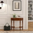 thumbnail image 2 of Butler Specialty Company Mozart Wood Demilune Console Table - Antique Cherry, 2 of 7