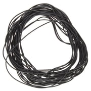 Deb Moffett-Hall’s Endless Loom Bands, 8 Inches Diameter, Pack of 36 Pieces, Black Color, Use with The Endless Loom
