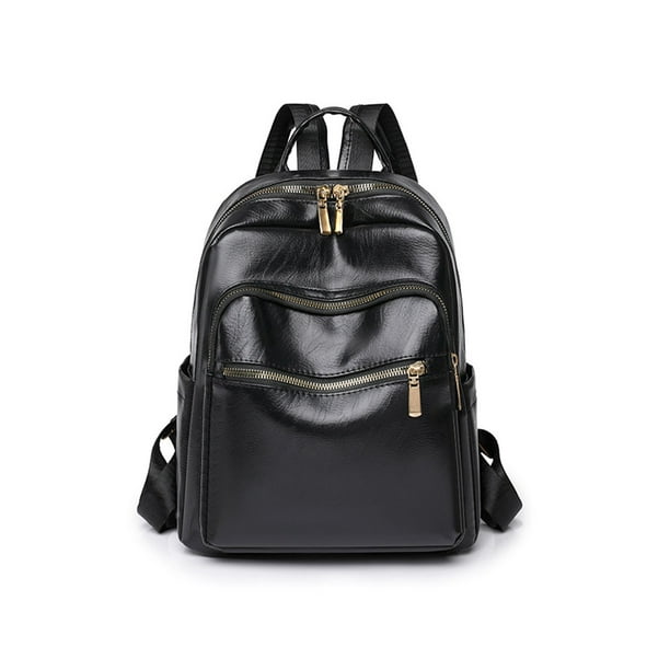 Top zip deals backpack purse