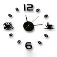thumbnail image 1 of DIY Acrylic Wall Clock Kit, Self-Adhesive Mute Quartz Clock for Office, Home Interior Decor, Modern Coffee Style Timepiece, 1 of 1