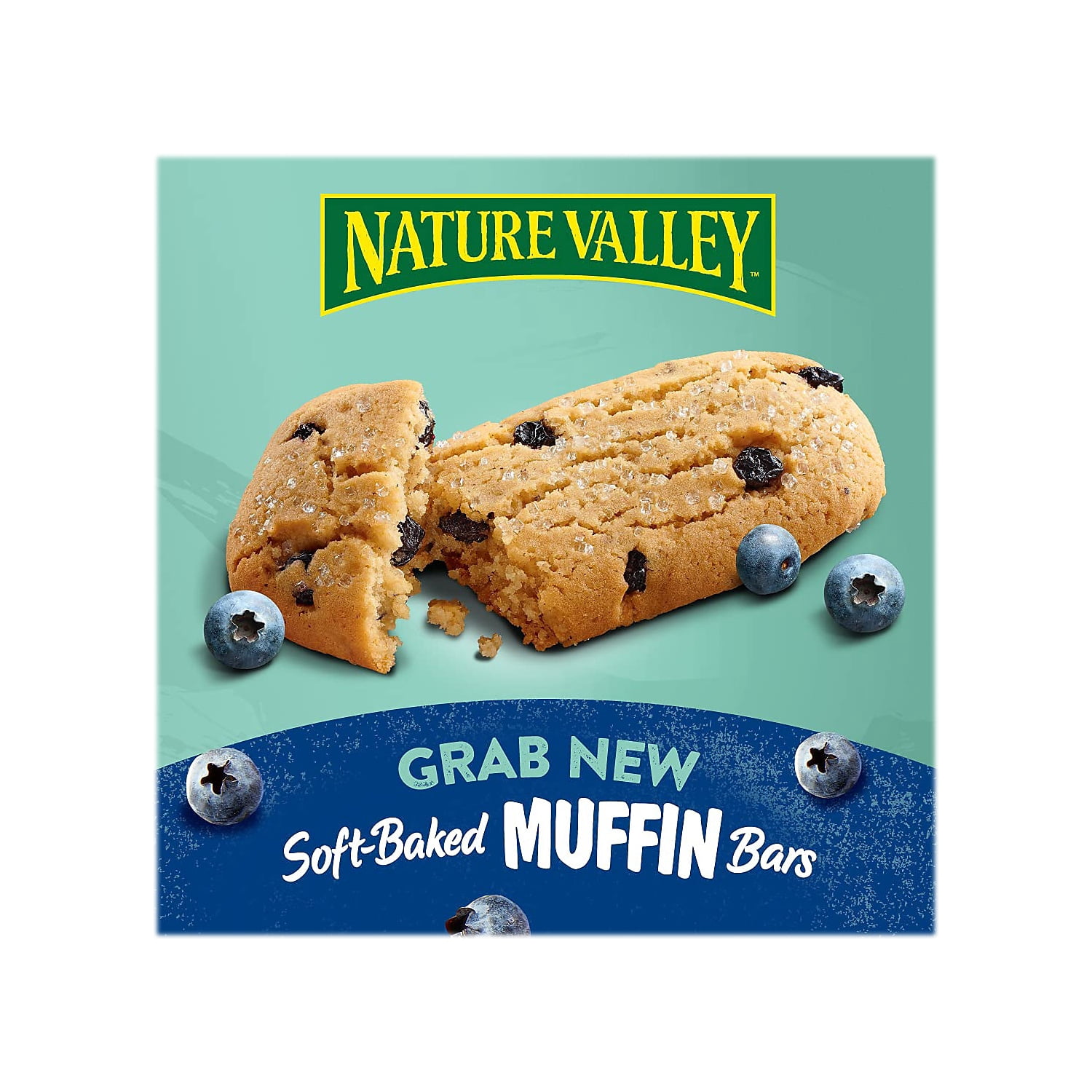 Nature Valley Soft-Baked Blueberry Muffin Bars, 12 ct, 14.88 OZ