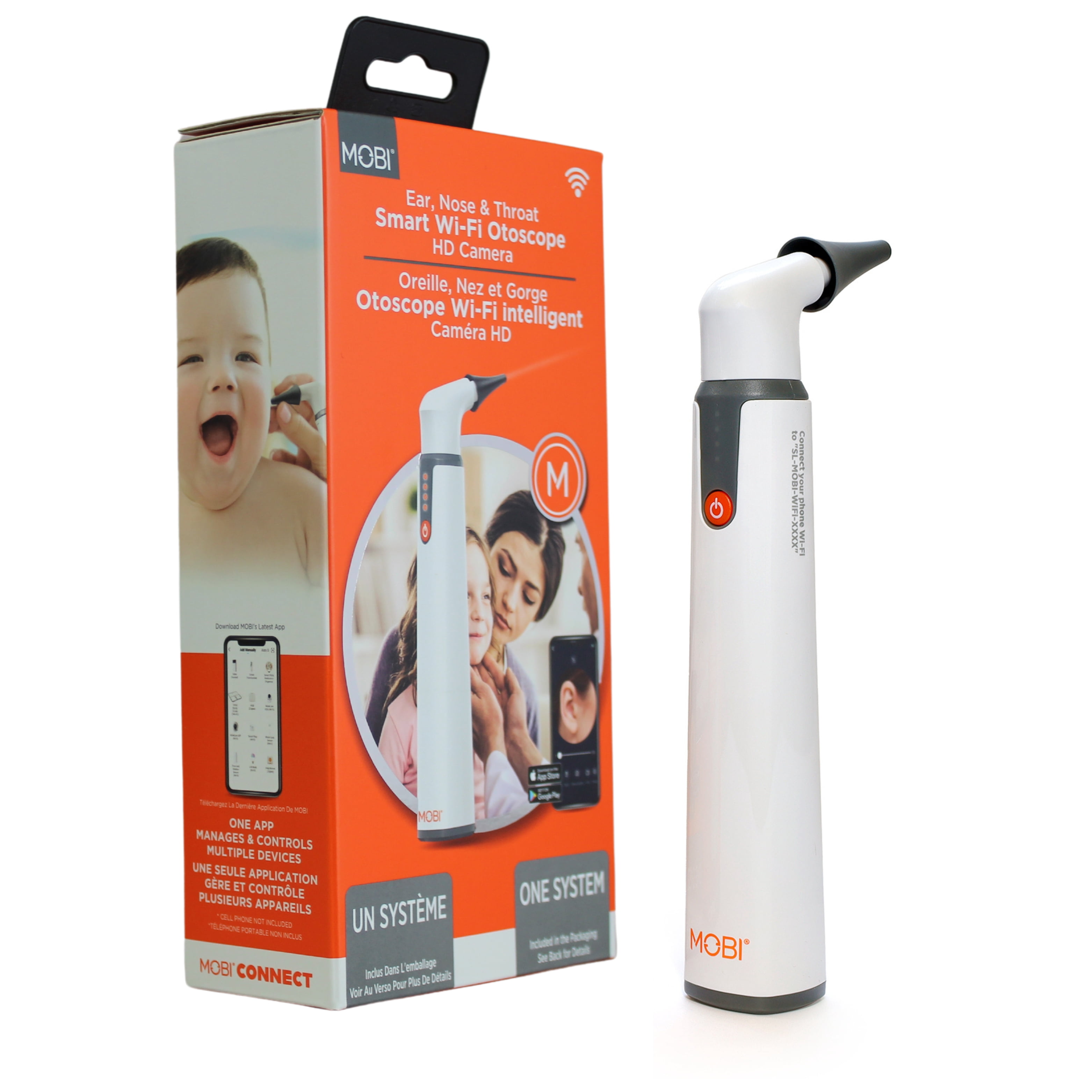 Mobi E-Health & Safety E.N.T WIFI Otoscope